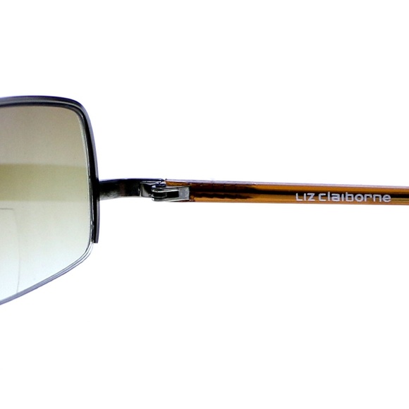 Liz Claiborne  Dark-Gray Designer Semi-Rimless-Sun main image 6